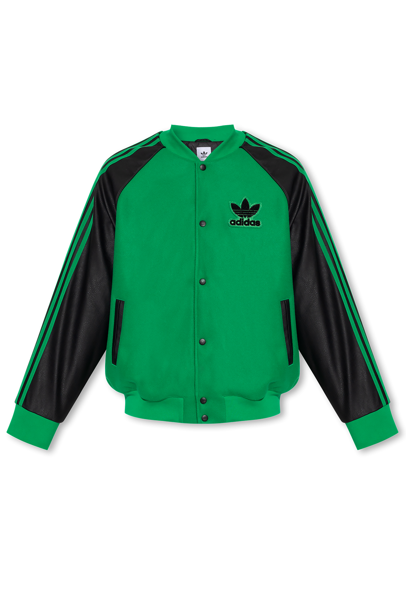 Adidas bomber hotsell jacket green